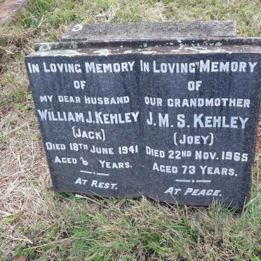 KEHLEY William J. -1941 &amp; J.M.S. -1965