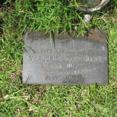 KENT Marjorie Lottie 1934-1977