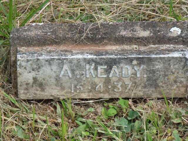 KEADY Anthony -1937