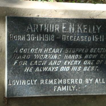 KELLY Arthur E.N. -1960