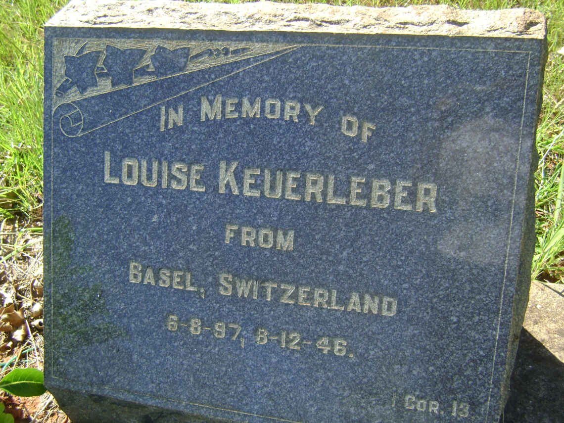 KEUERLEBER Louise 1897-1946
