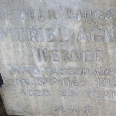 WERNER Muriel Agnes -1936