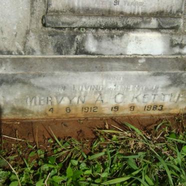 KETTLE Clarence Drayner -1965 &amp; Nellie Louisa -1959 :: KETTLE Mervyn A.C.. 1912-1983