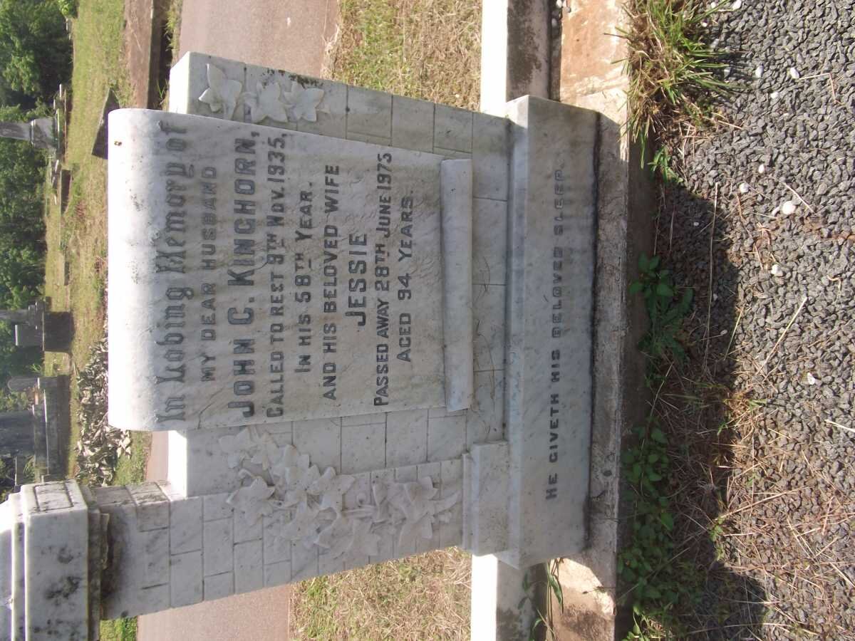 KINGHORN John C. -1935 &amp; Jessie -1975