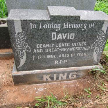 KING David -1982