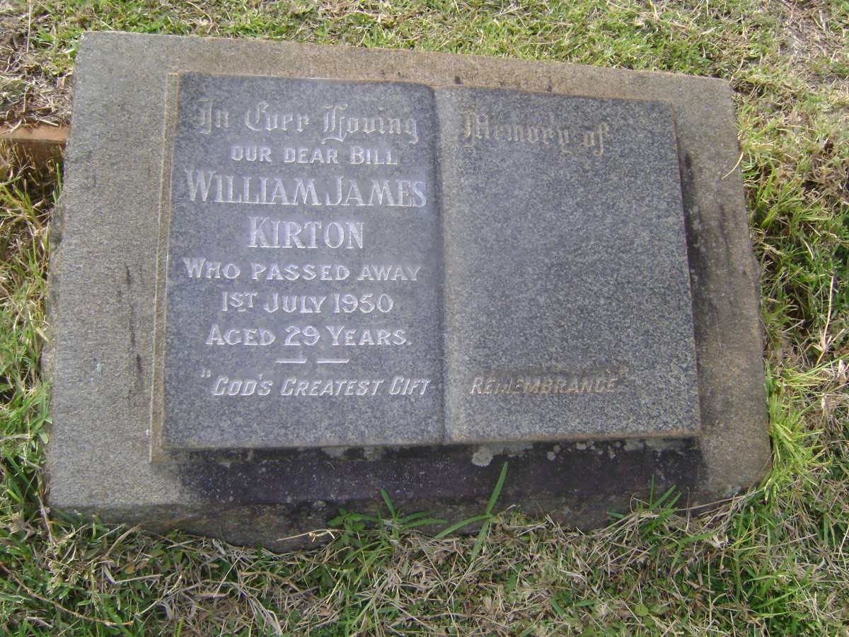 KIRTON William James -1950