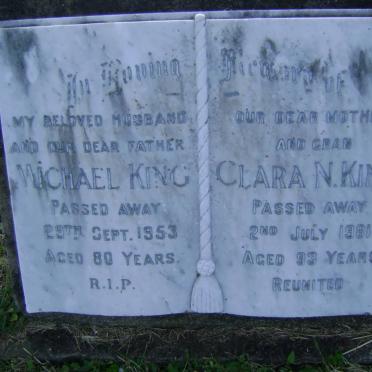 KING Michael -1953 &amp; Clara N. -1981