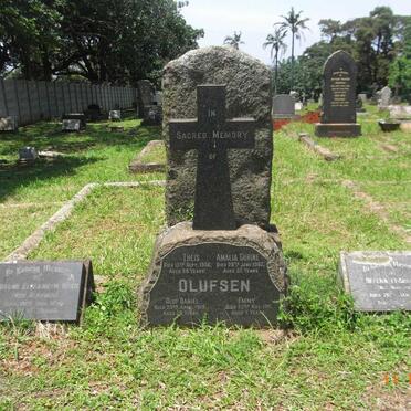 KING Tomine Elizabeth nee OLUFSEN -1976 :: LEISEGANG Helena nee OLUFSEN -1984 :: OLUFSEN Theis -1956 &amp; Amalia Gurine -1962