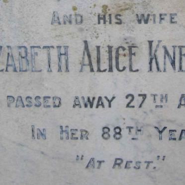 KNEWSTUB Elizabeth Alice -1956