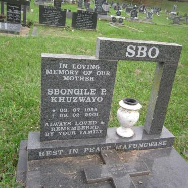 KHUZWAYO Sbongile Precious 1959-2001