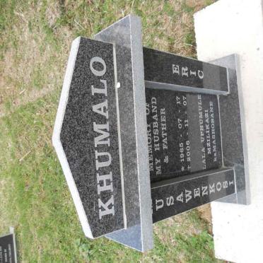 KHUMALO Musawenkosi Eric 1965-2006