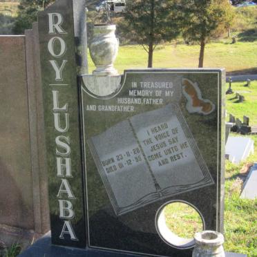 LUSHABA Roy 1928-1995