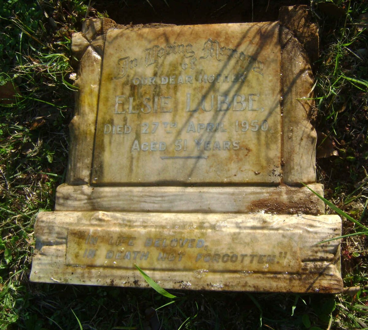 LUBBE Elsie -1950