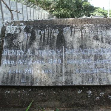 LYNSKY Henry A. -1949 &amp; Amy Agnes -1958