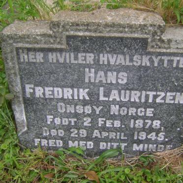 LAURITZEN Hans Fredrik 1878-1945