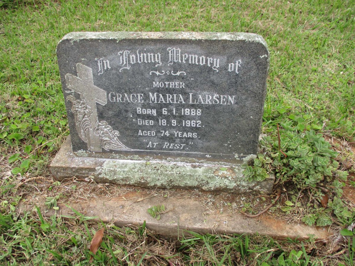LARSEN Grace Maria 1888-1962
