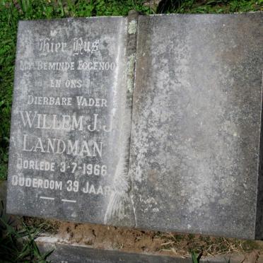 LANDMAN Willem J.J. -1966