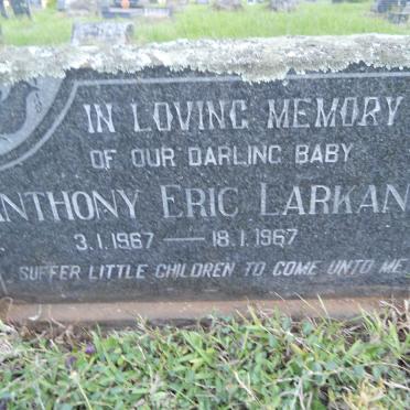 LARKAN Anthony Eric 1967-1967