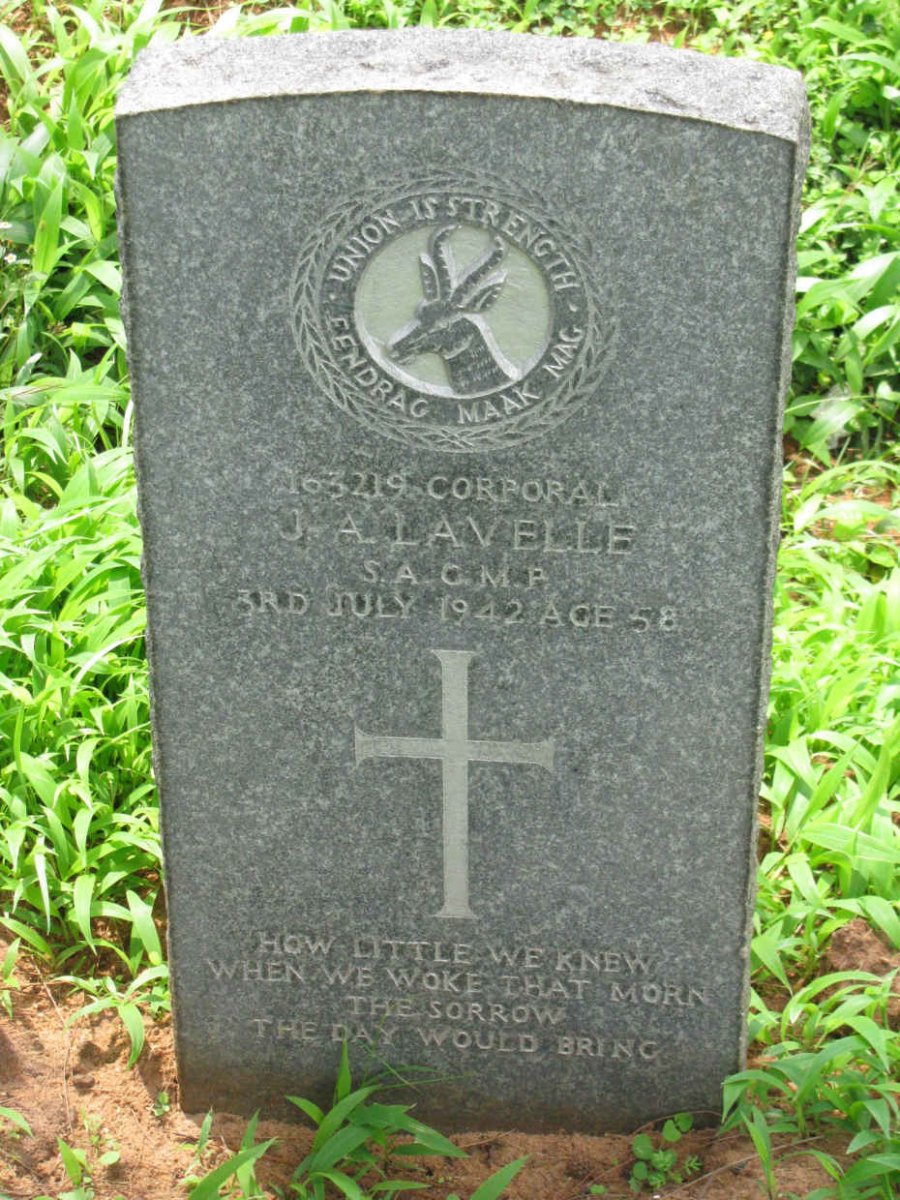 LAVELLE James Alfred -1942
