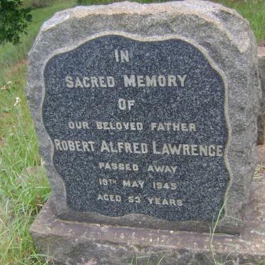 LAWRENCE Robert Alfred -1945
