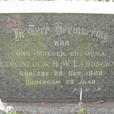 LABUSCHAGNE Petronella H.W. -1968