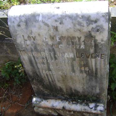 LEVENE Margaret Jean -1946