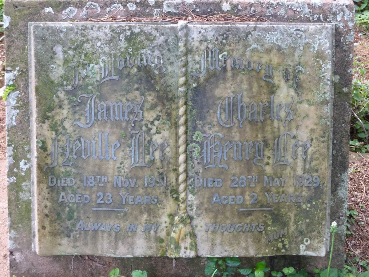 LEE James Neville -1951 :: LEE Charles Henry -1929