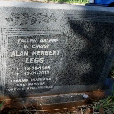 LEGG Alan Herbert 1946-2011