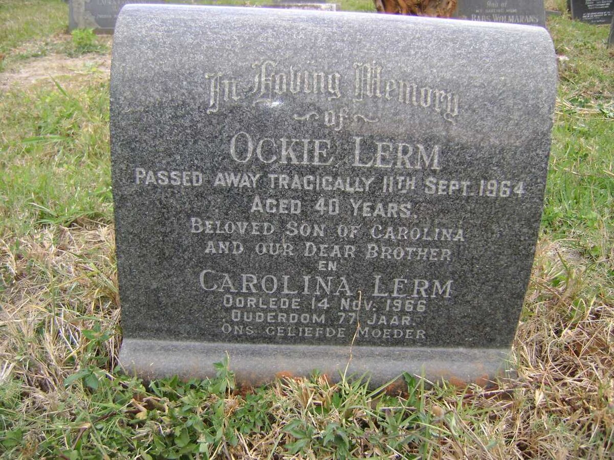 LERM Carolina -1966 :: Ockie -1964