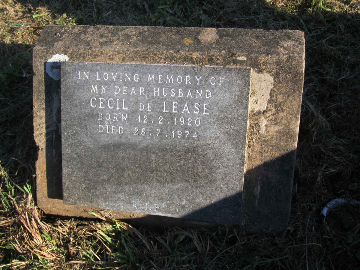 LEASE Cecil, de 1920-1974