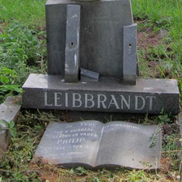 LEIBBRANDT Phillip 1935-1972 