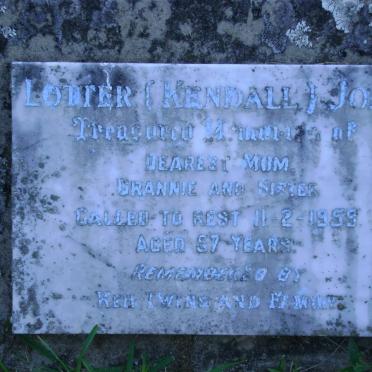 LOTTER Joey formerly KENDALL -1959