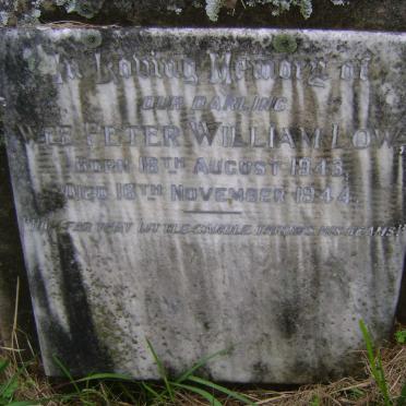 LOW Peter William 1943-1944