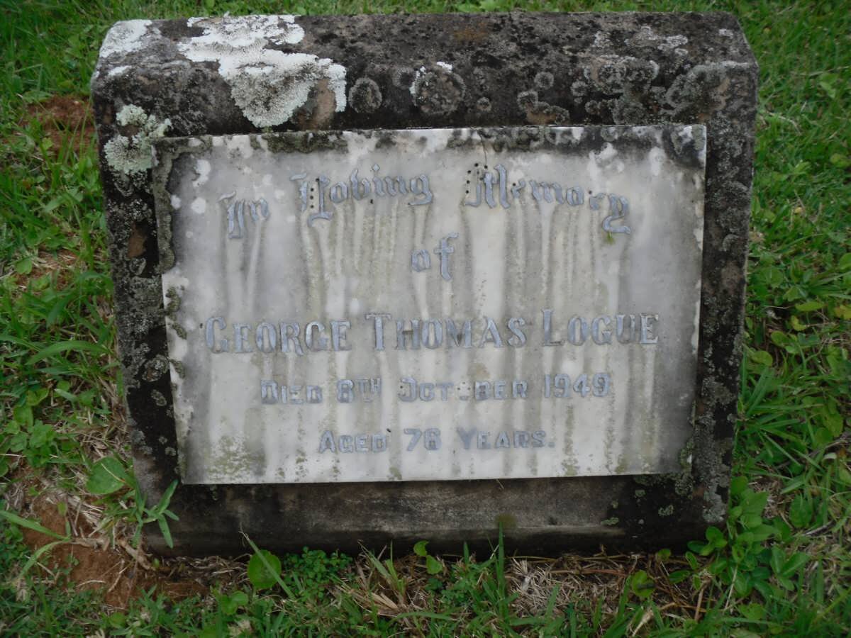 LOGUE George Thomas -1949