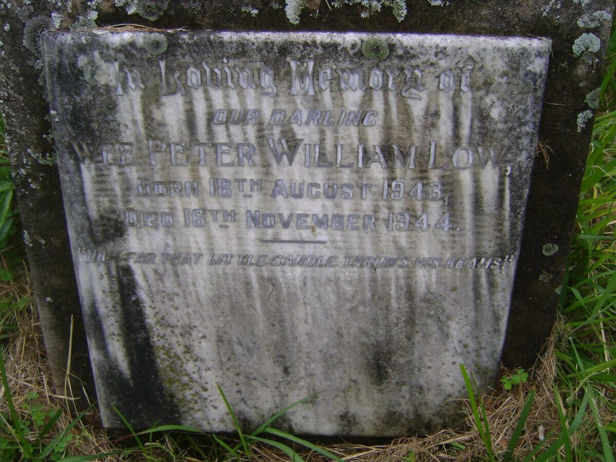 LOW Peter William 1943-1944