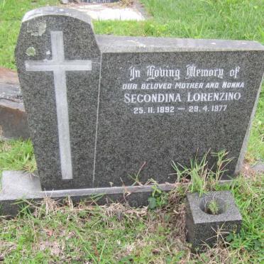 LORENZINO Secondina 1892-1977