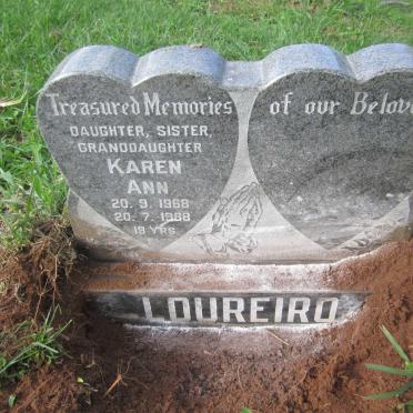 LOUREIRO Karen Ann 1968-1988