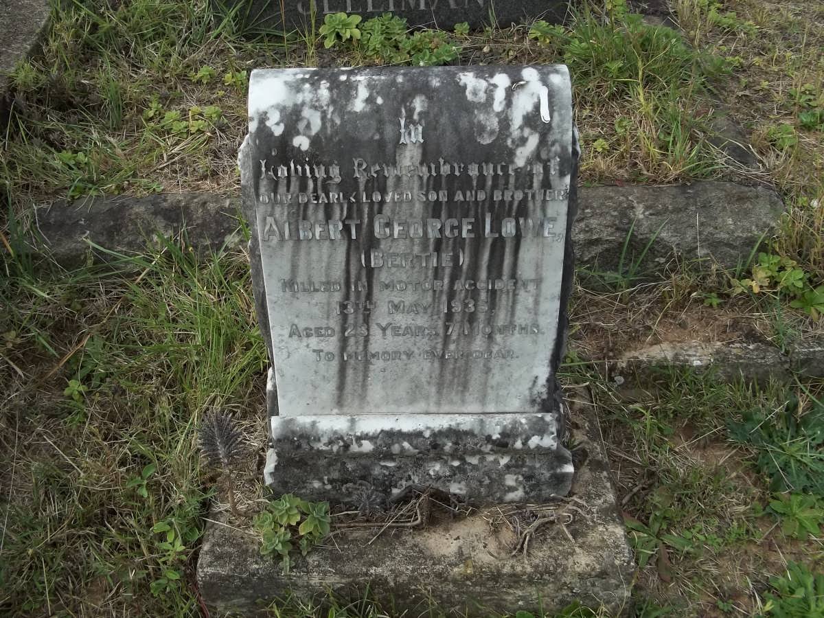 LOWE Albert George -1935