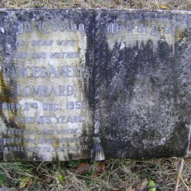 LOMBARD Frances Amelia -1956