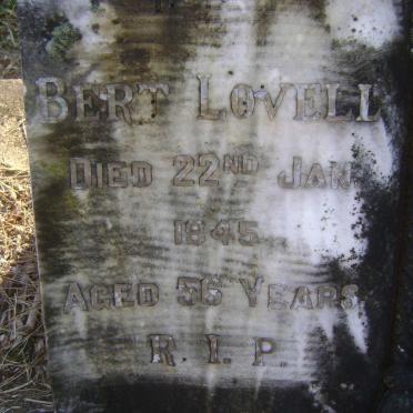 LOVELL Bert -1945 &amp; Emelie -1949