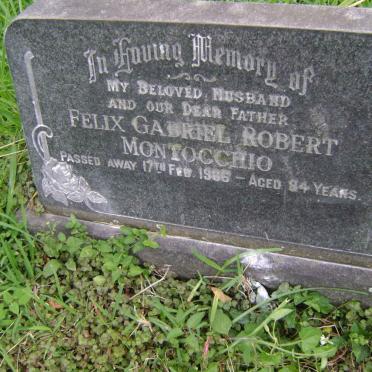 MONTOCCHIO Felix Gabriel Robert -1966