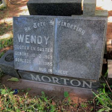 MORTON Wendy 1965-1985
