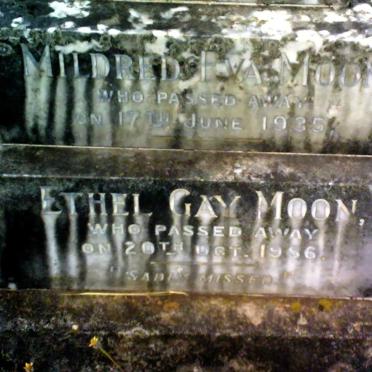 MOON Mildred Eva -1935 :: MOON Ethel Gay -1956