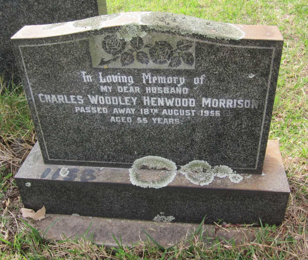 MORRISON Charles Woodley Henwood -1956