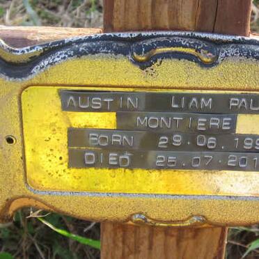 MONTIERE Austin Liam Paul 1996-2016