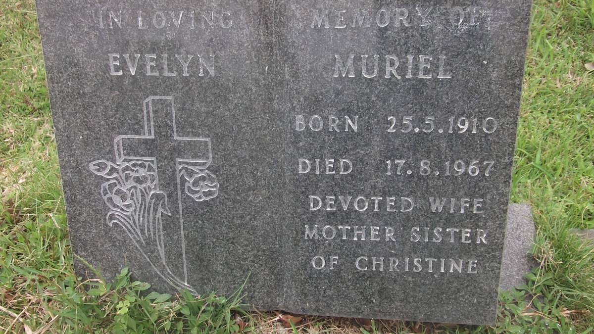 MUSGRAVE Evelyn Muriel 1910-1967