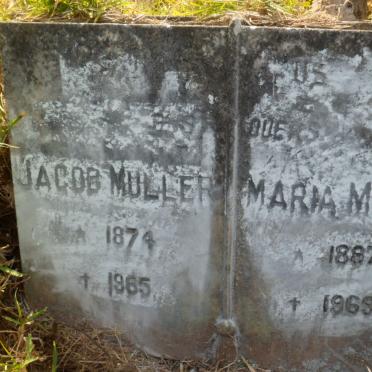 MULLER Jacob 1874-1965 &amp; Maria 1887-1969