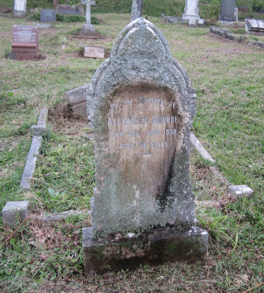 MUNROE Alexander -1930