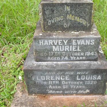 MURIEL Harvey Evans -1943 &amp; Florence Louisa -1920