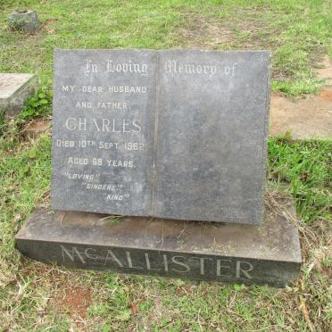 McALLISTER Charles -1962